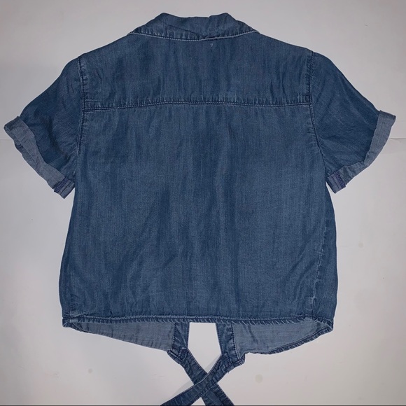 Dynamite crop jean shirt - Picture 2 of 2